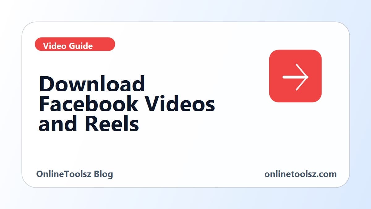 Cách tải video Facebook và Reels về điện thoại, máy tính